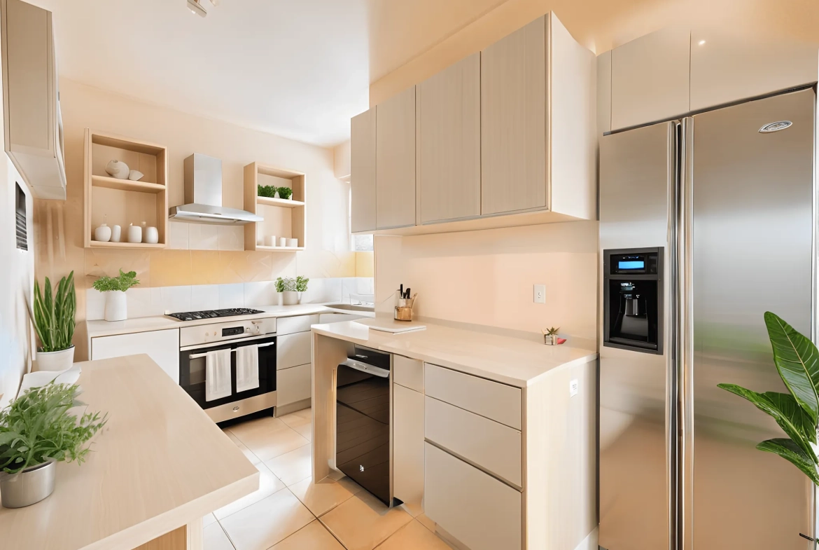 Appartement T3 lumineux avec balcons, cave et parking à Nice Saint-Roch 