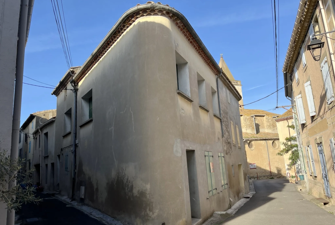 Maison de village avec appartement et studio à Saint-Laurent-de-la-Cabrerisse - Investissement locatif 