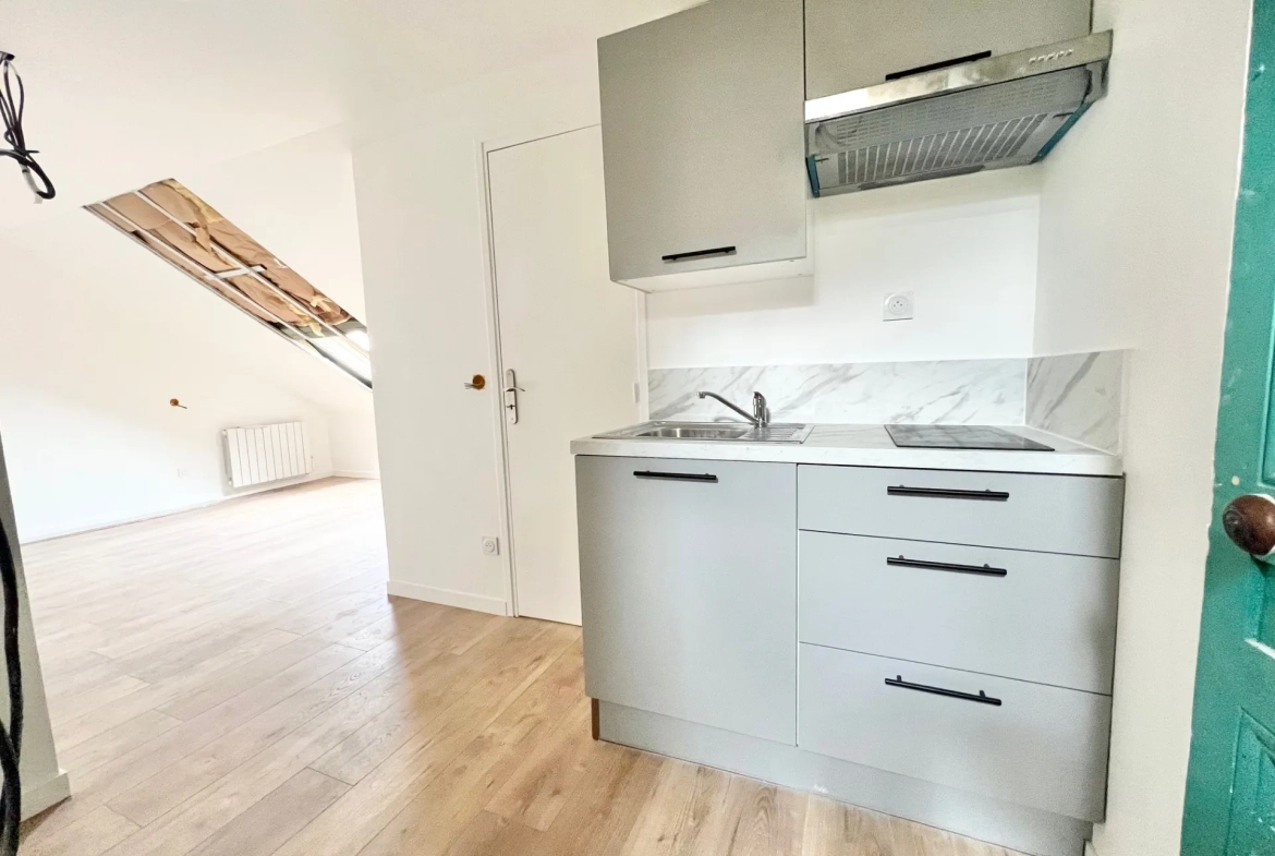 Studio à vendre à Rouen secteur Place Saint-Marc – Rénové et très lumineux 