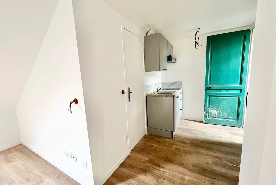 Studio à vendre à Rouen secteur Place Saint-Marc – Rénové et très lumineux 
