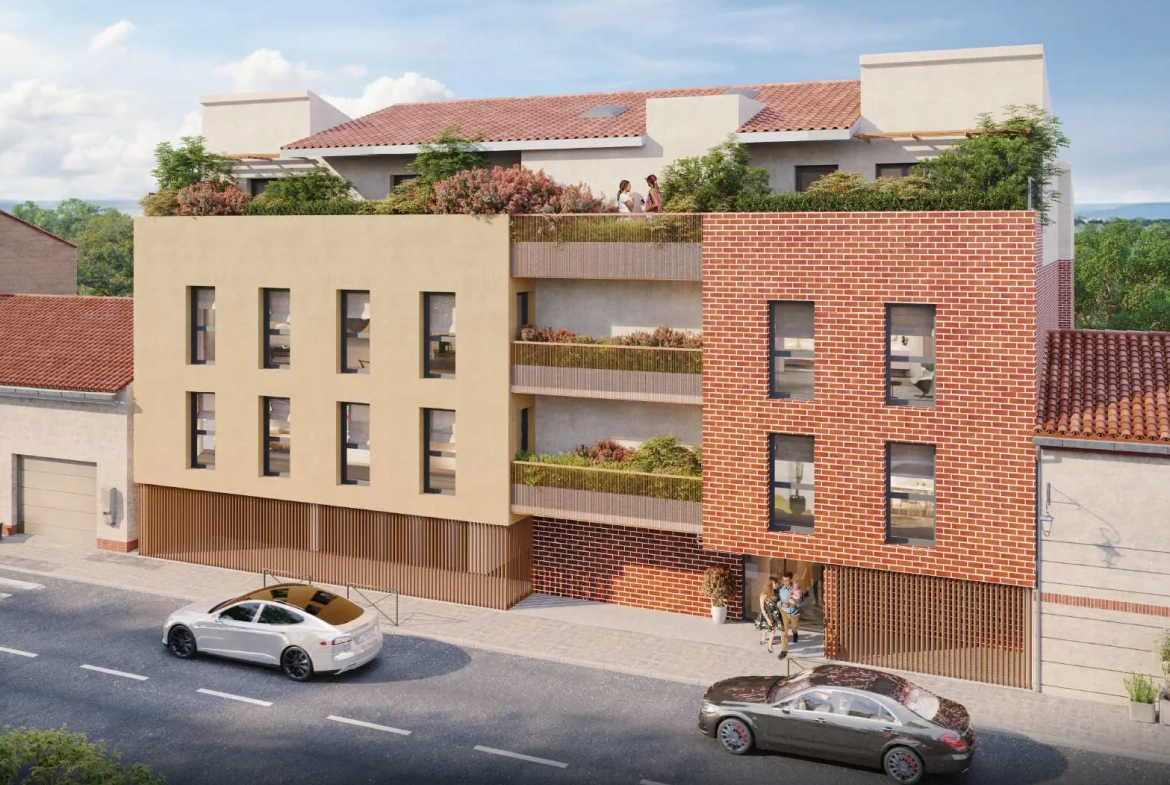 Appartements T2 LMNP neufs à Labarthe-sur-Lèze, investissements locatifs avantageux 