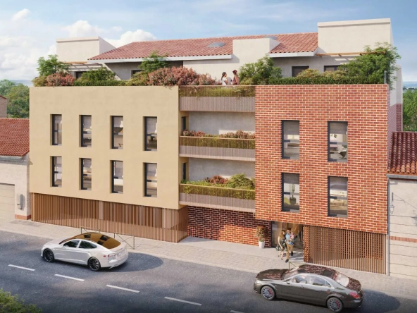 Appartements T2 LMNP neufs à Labarthe-sur-Lèze, investissements locatifs avantageux