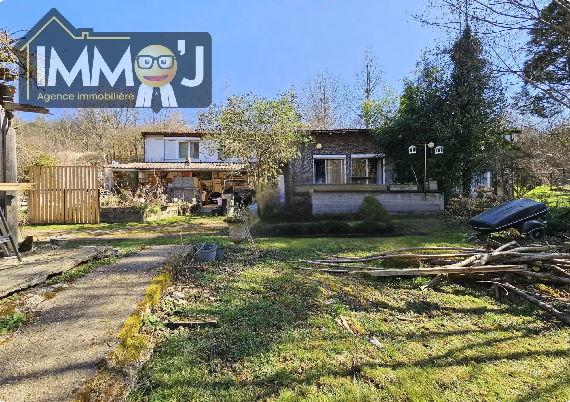 Charmante maison à Maron avec grand terrain et vue sur la Moselle près de Nancy 
