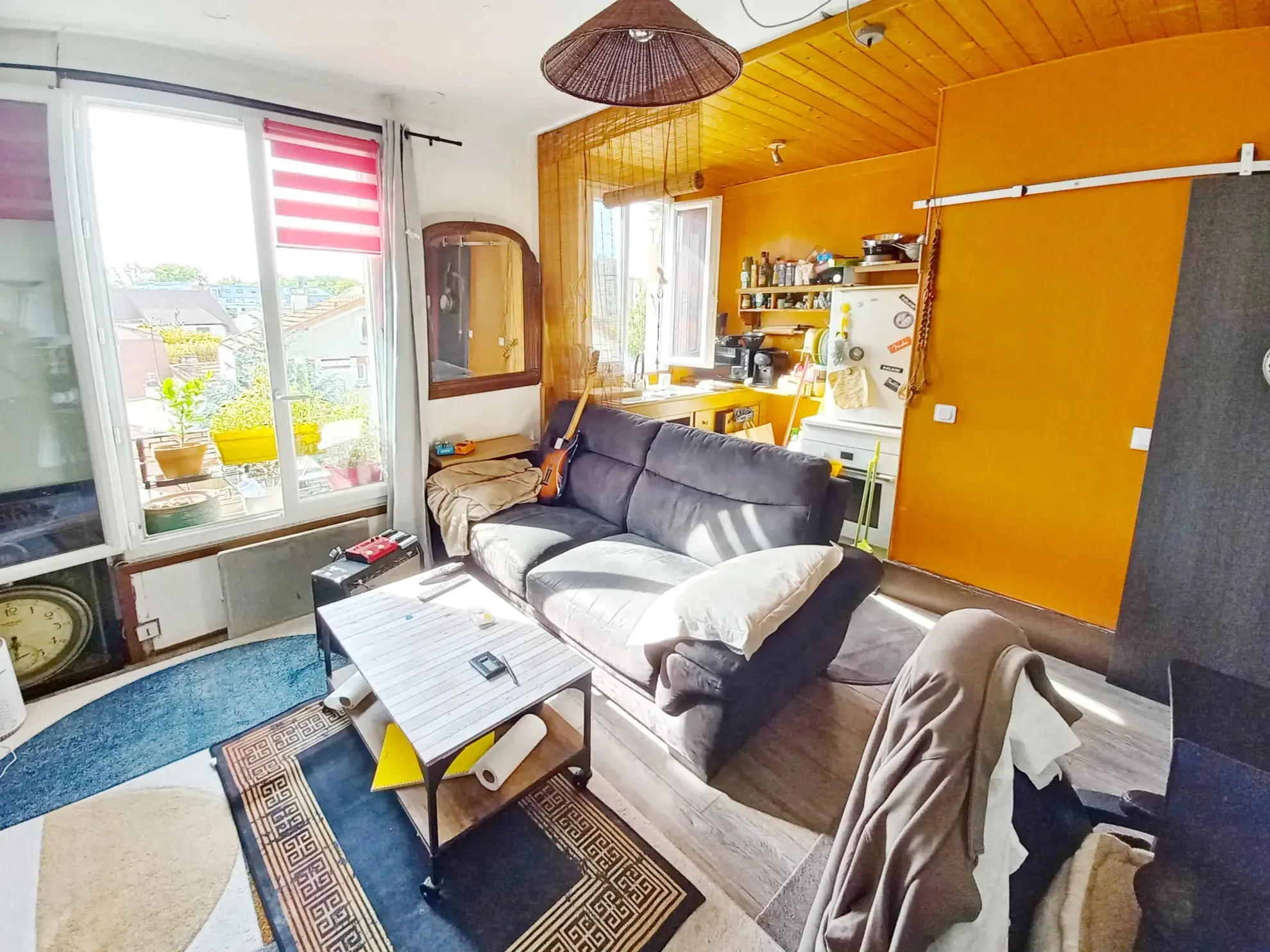 Appartement 2 pièces à Créteil Champeval, calme et lumineux avec cave 