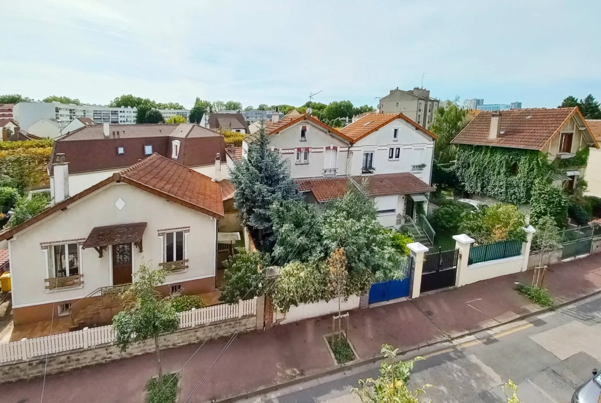 Appartement 2 pièces à Créteil Champeval, calme et lumineux avec cave 