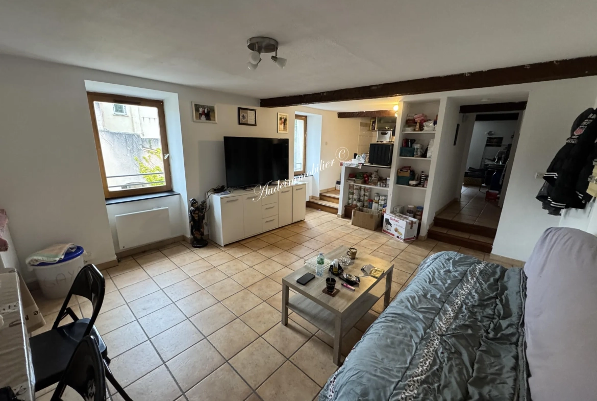 Appartement T3 loué à vendre à Limoux - 53,77 m², centre-ville 