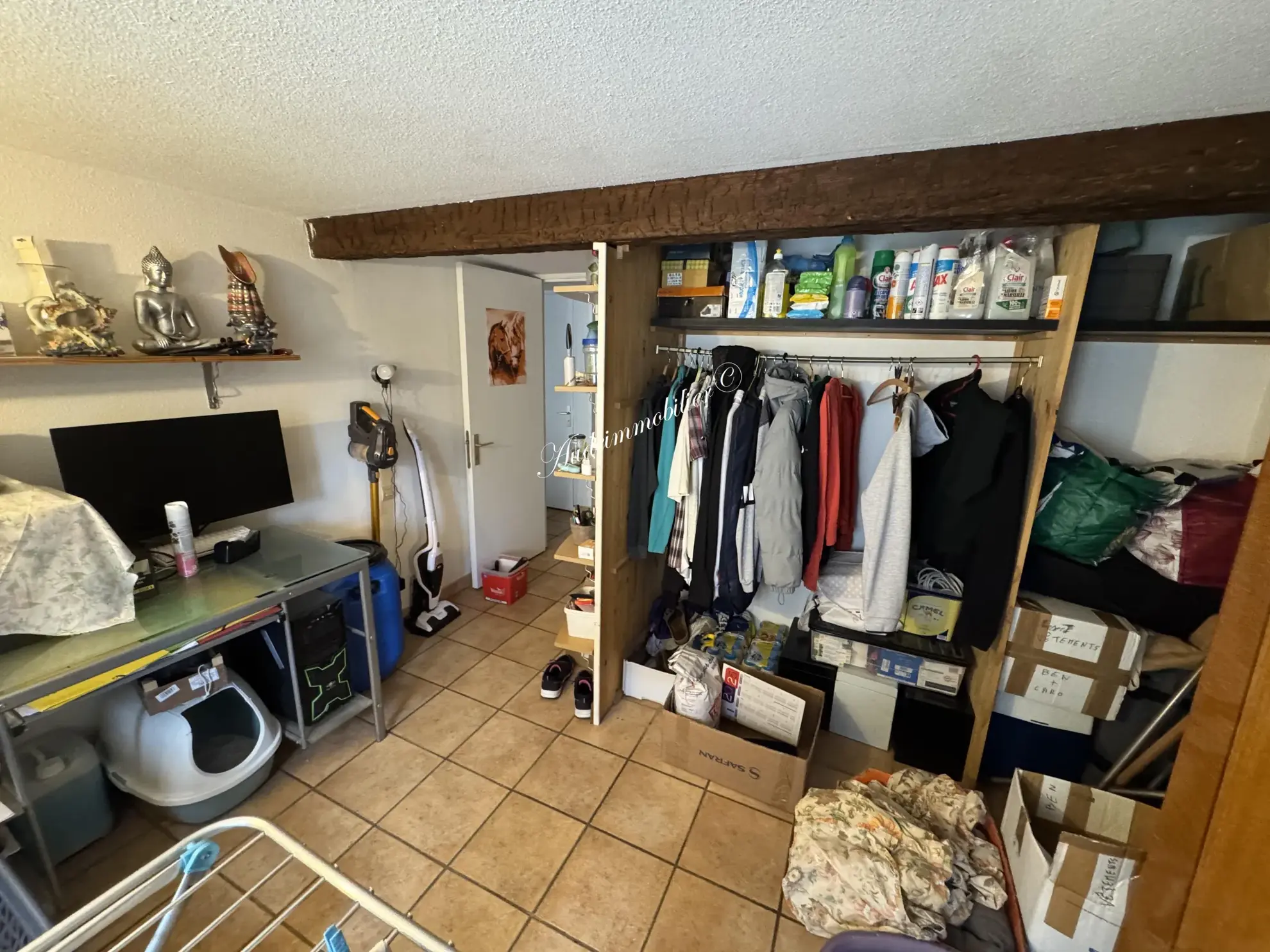 Appartement T3 loué à vendre à Limoux - 53,77 m², centre-ville 