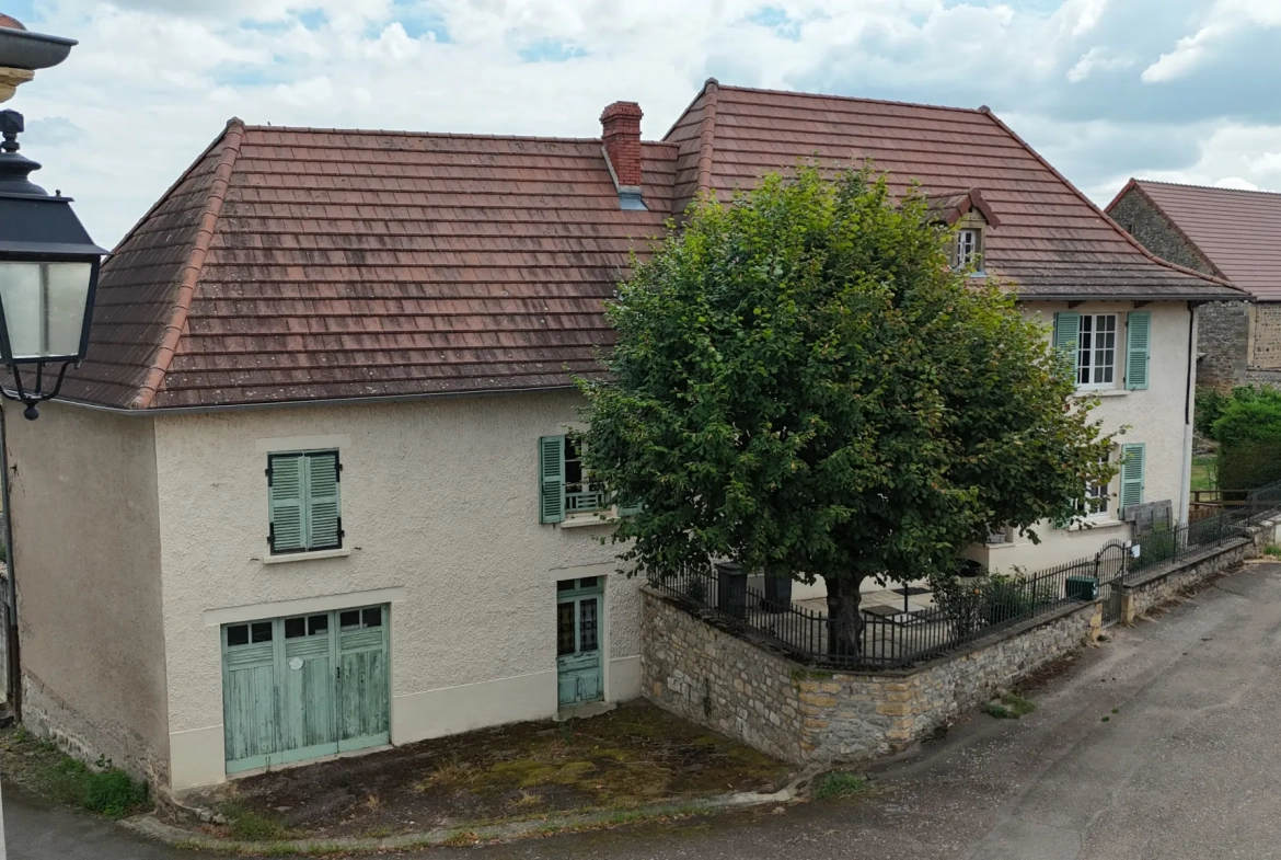 Charmant ensemble de deux maisons traditionnelles brionnases de 223 m² avec dépendances 