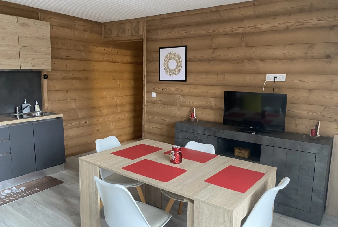 Appartement T3 rénové avec cave à Bolquère (66210) – Vue forêt 