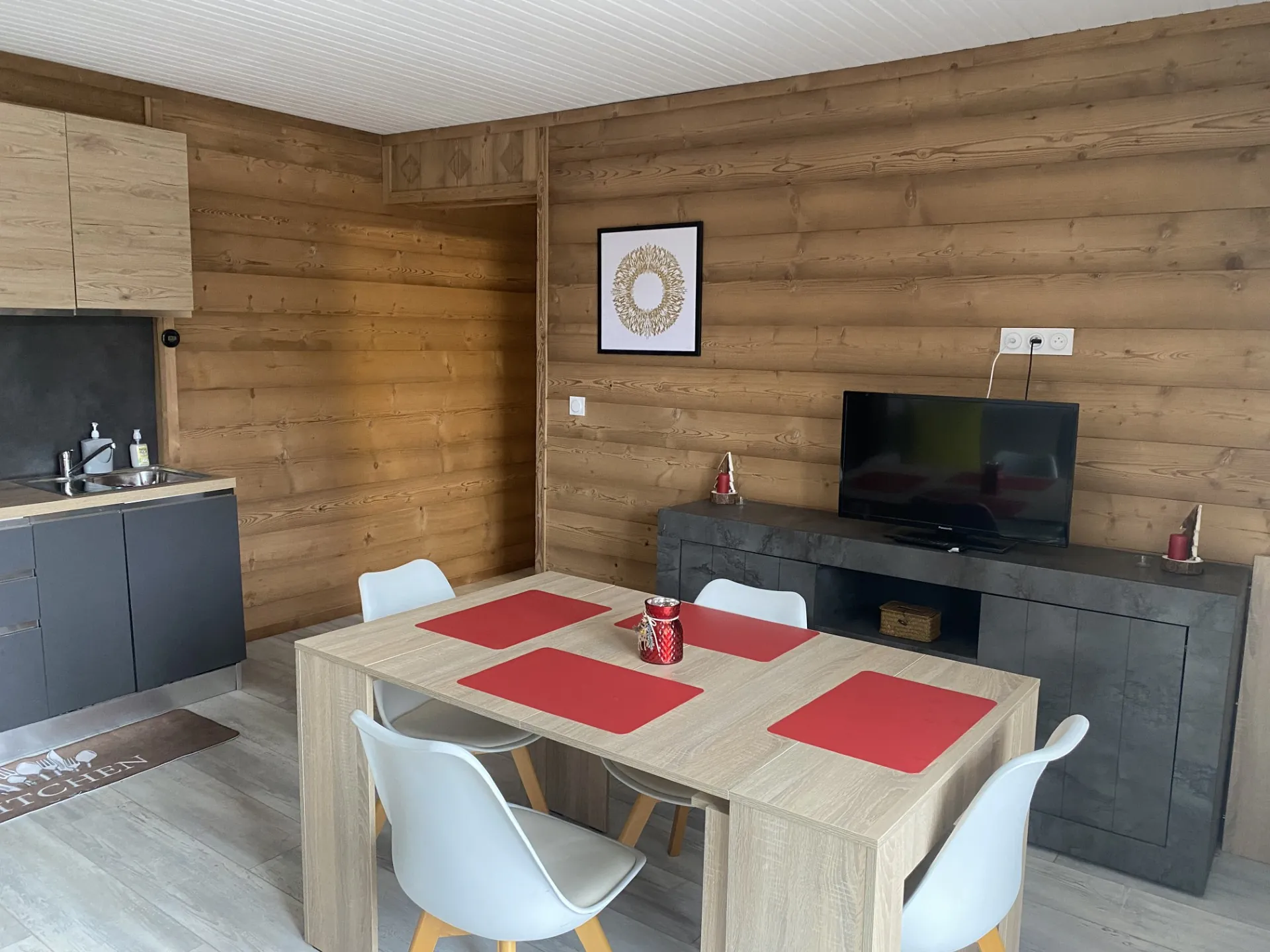 Appartement T3 rénové avec cave à Bolquère (66210) – Vue forêt 