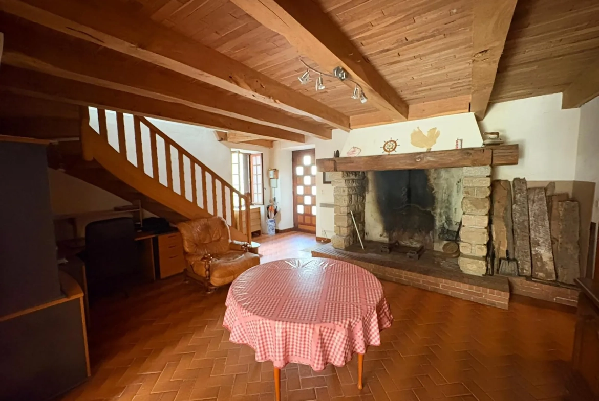Maison de village avec terrasse, garage et vue sur le Tarn au Truel 