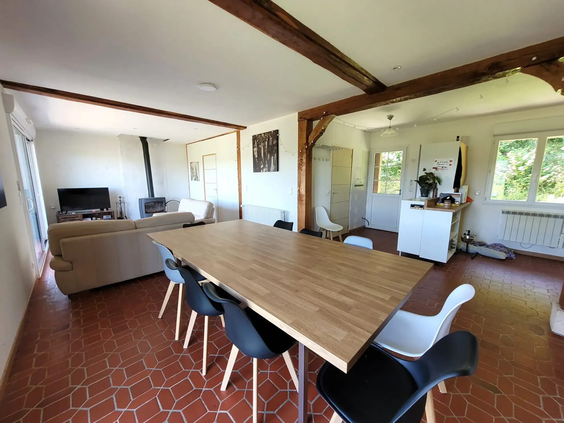 Maison en chaumière de 6 pièces, 126 m², vue vallée, terrain clos à Pont-Audemer 