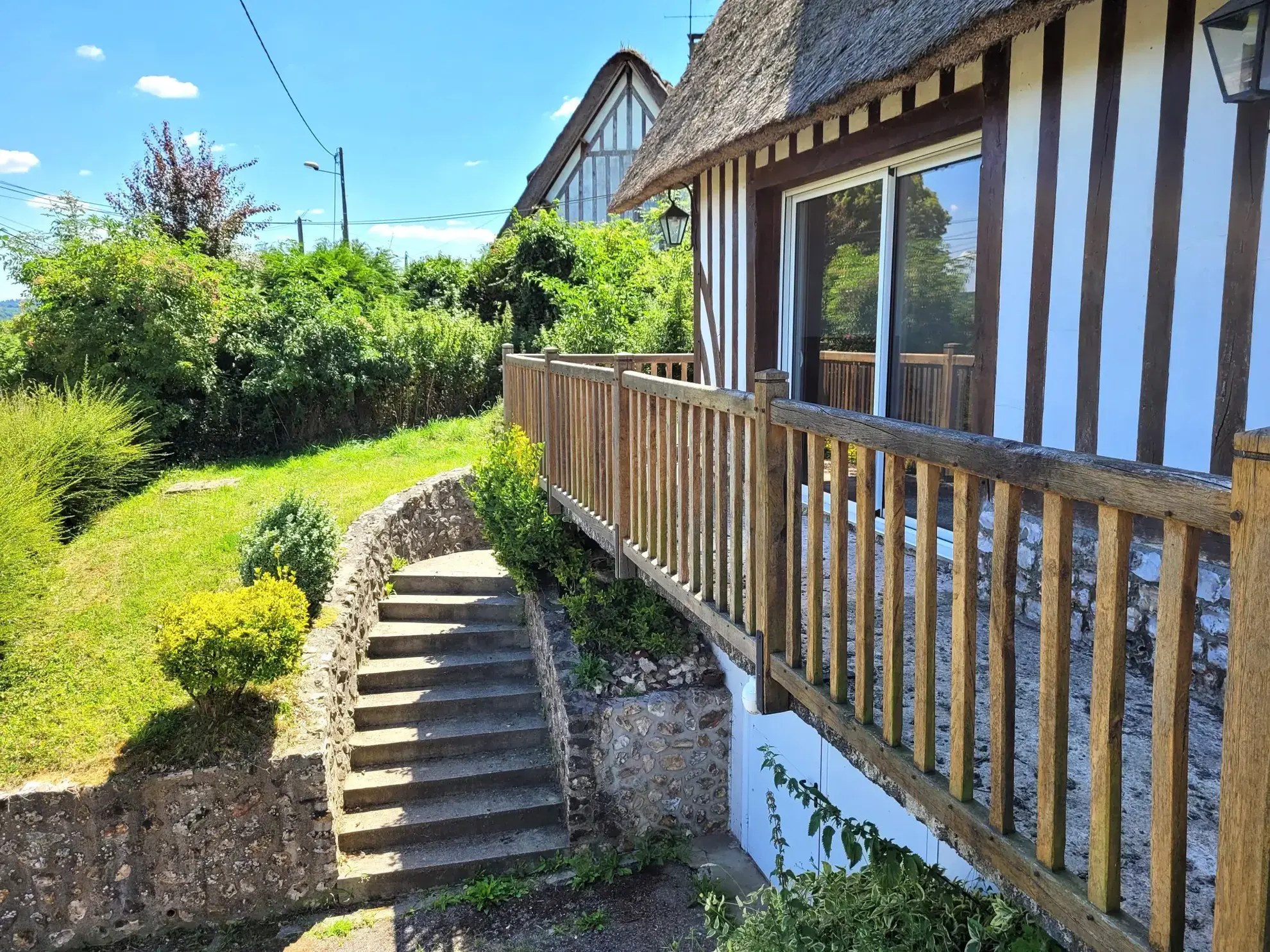 Maison en chaumière de 6 pièces, 126 m², vue vallée, terrain clos à Pont-Audemer 