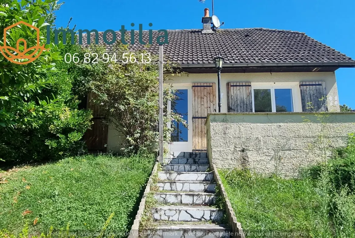 Maison à vendre proche Sens (89) avec jardin et garage, 4 chambres 