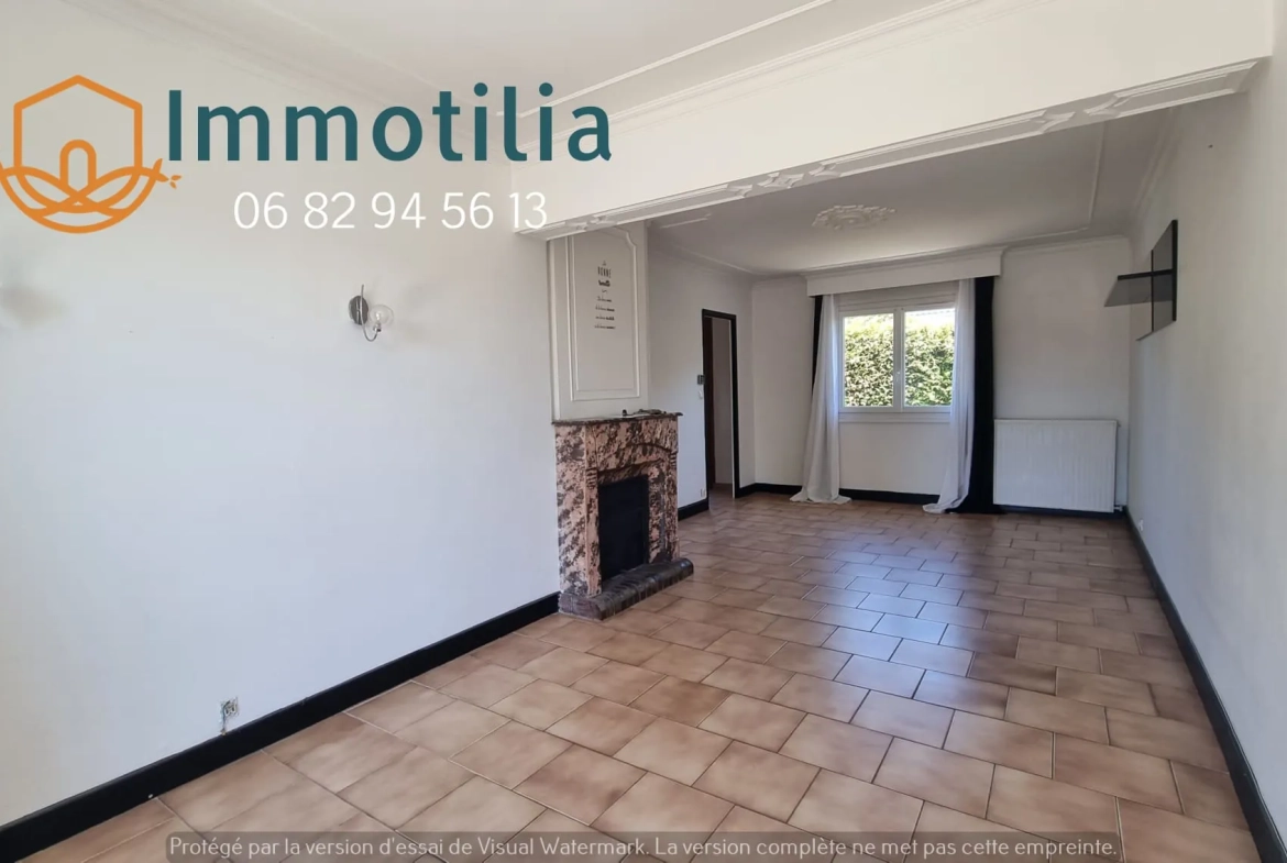 Maison à vendre proche Sens (89) avec jardin et garage, 4 chambres 