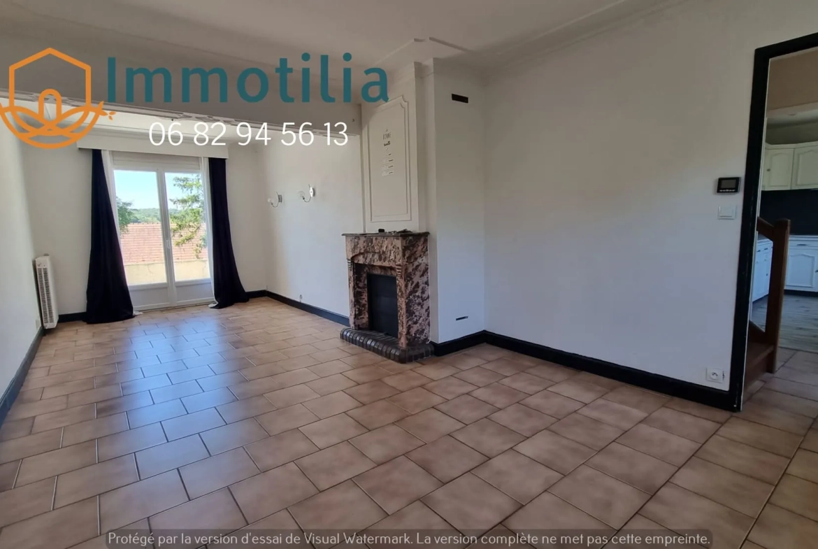 Maison à vendre proche Sens (89) avec jardin et garage, 4 chambres 