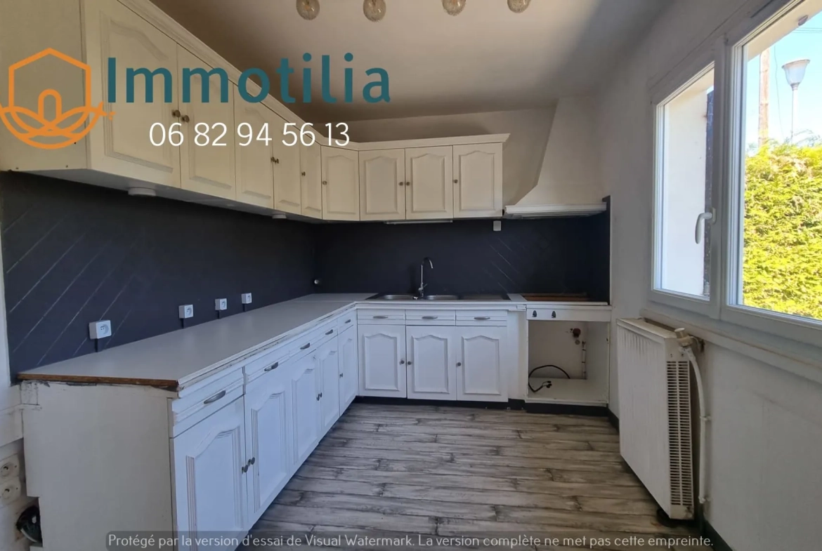 Maison à vendre proche Sens (89) avec jardin et garage, 4 chambres 