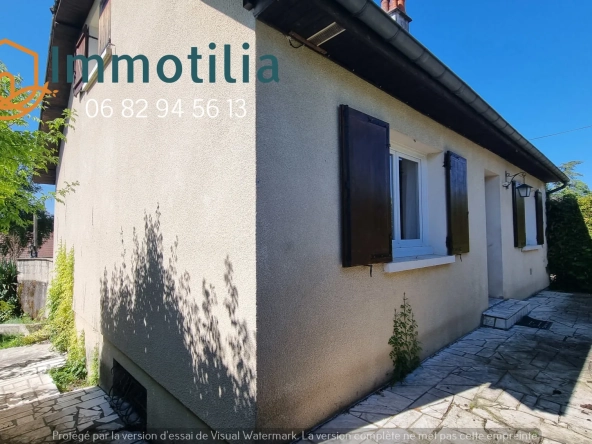 Maison à vendre proche Sens (89) avec jardin et garage, 4 chambres