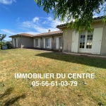 Villa à La Réole proche centre-ville avec 4 chambres et grand jardin