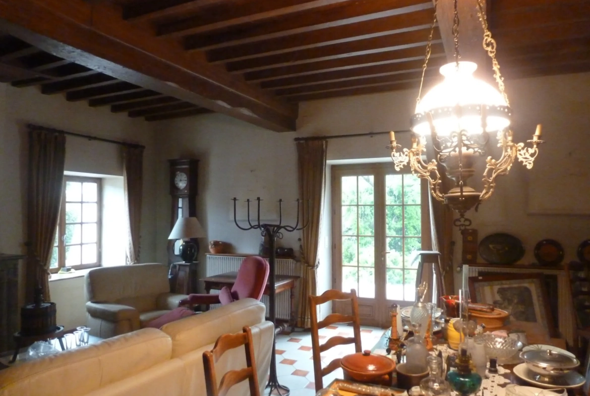 Vente ensemble immobilier à Langon avec maison, appartement, dépendance et vue sur la Garonne 