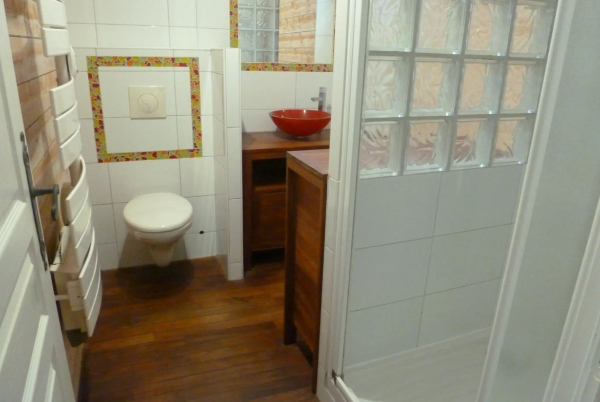 Vente ensemble immobilier à Langon avec maison, appartement, dépendance et vue sur la Garonne 