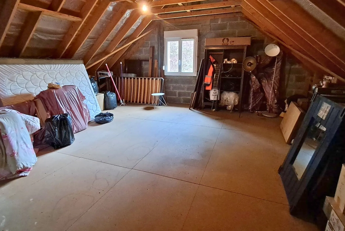Maison individuelle de plain-pied avec grand terrain à Nouvion-en-Thiérache 
