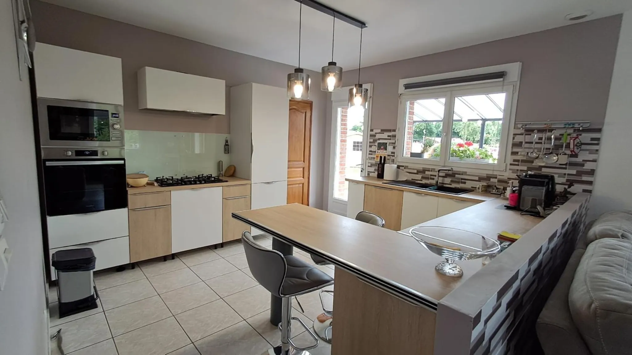 Maison individuelle de plain-pied avec grand terrain à Nouvion-en-Thiérache 