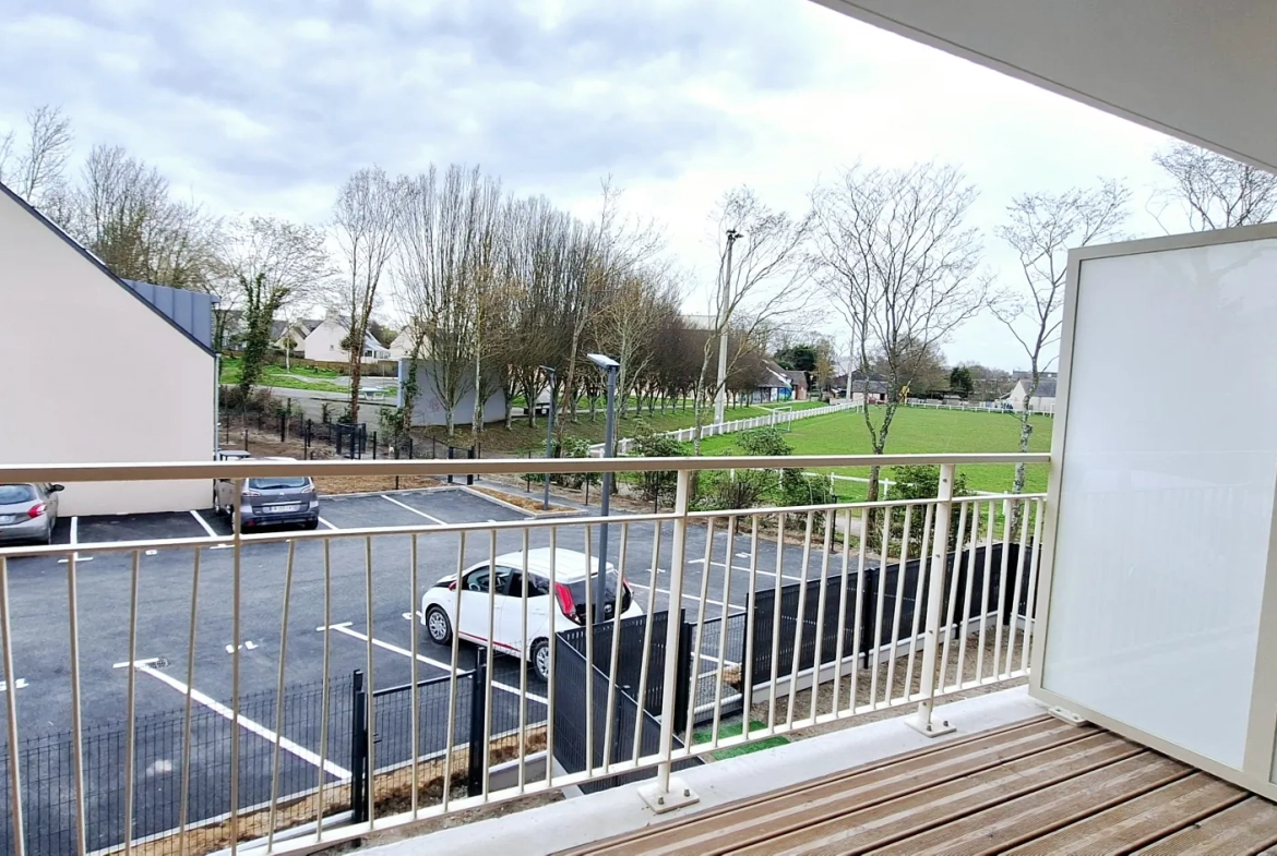 Appartement 3 pièces de 66,20 m² à Hillion avec balcon et parking 