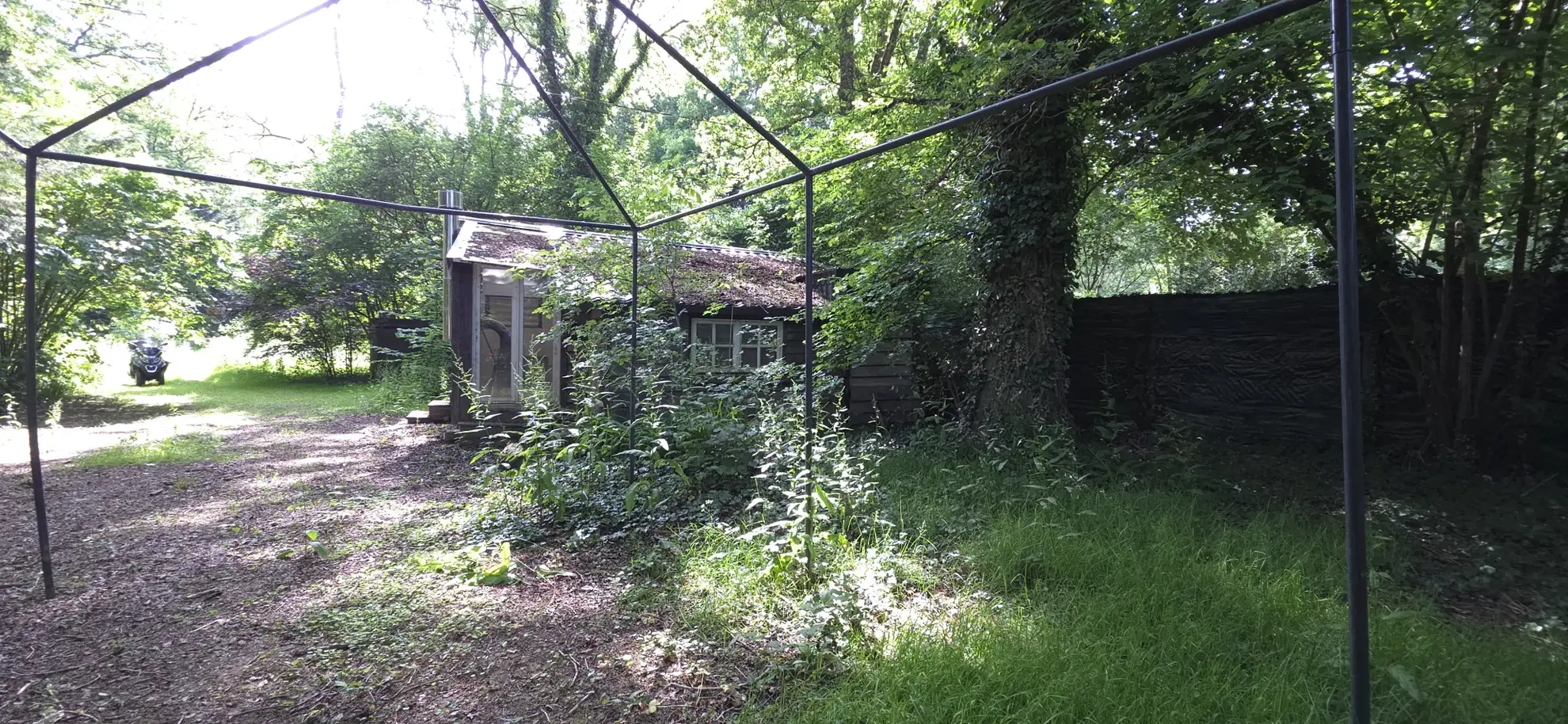 Terrain de loisir avec chalet à Guipry-Messac en bord de Vilaine - Terrain de détente de 1484 m² 