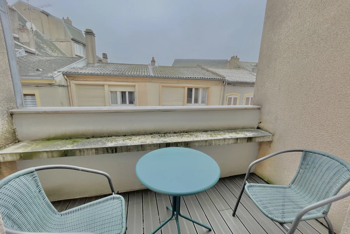 Vente d’un duplex de 92 m² dans le centre de Thionville avec terrasse et stationnement 