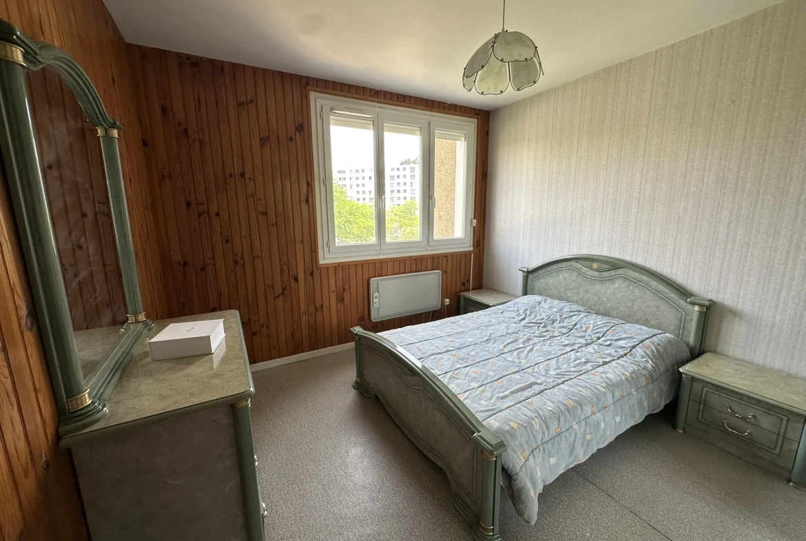 Appartement T3 à Rénover avec Balcon et Garage à Saint-Étienne – Idéal Premier Achat 