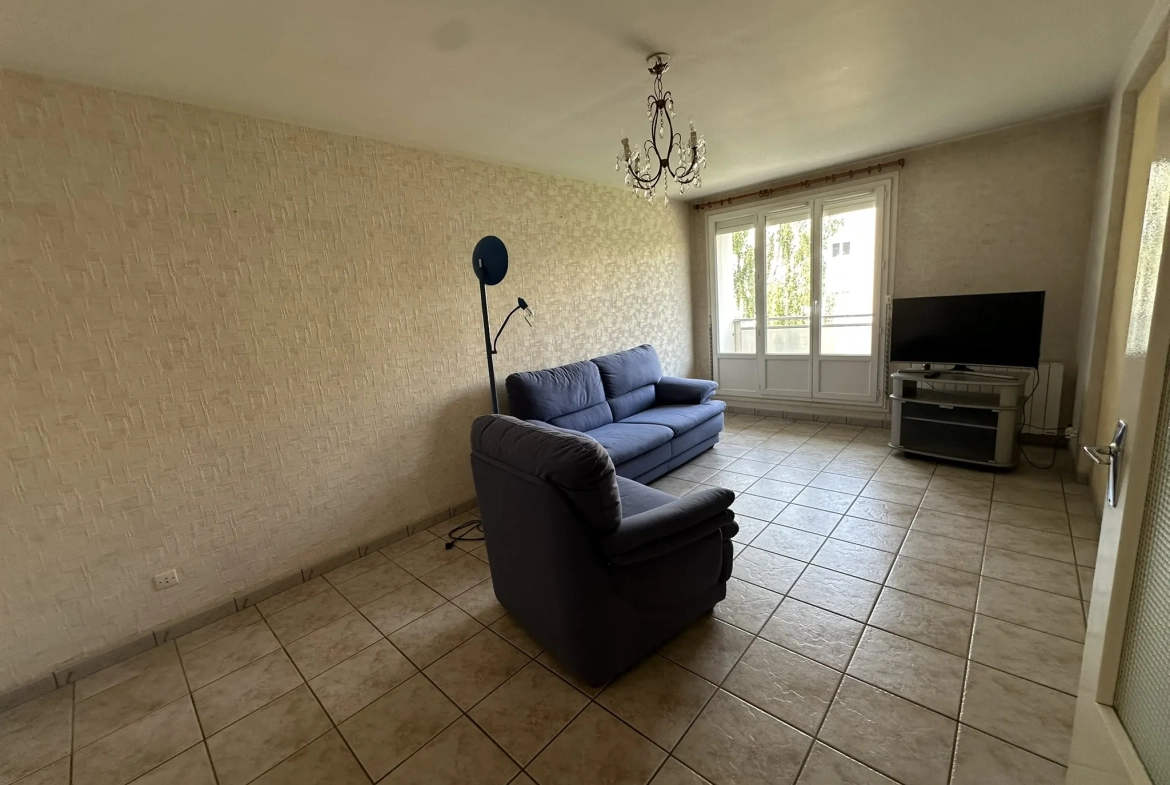Appartement T3 à Rénover avec Balcon et Garage à Saint-Étienne – Idéal Premier Achat 