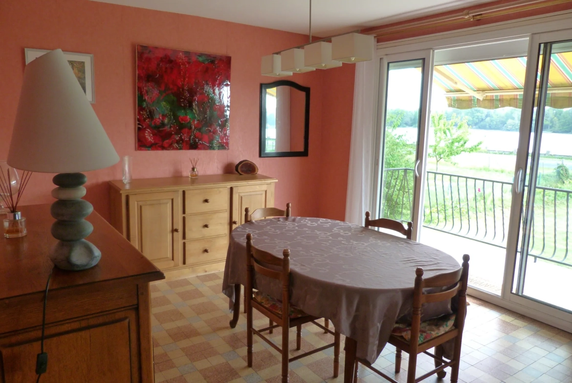 Maison indépendante avec vue sur Seine à Duclair – 64 m², terrain de 2370 m² 