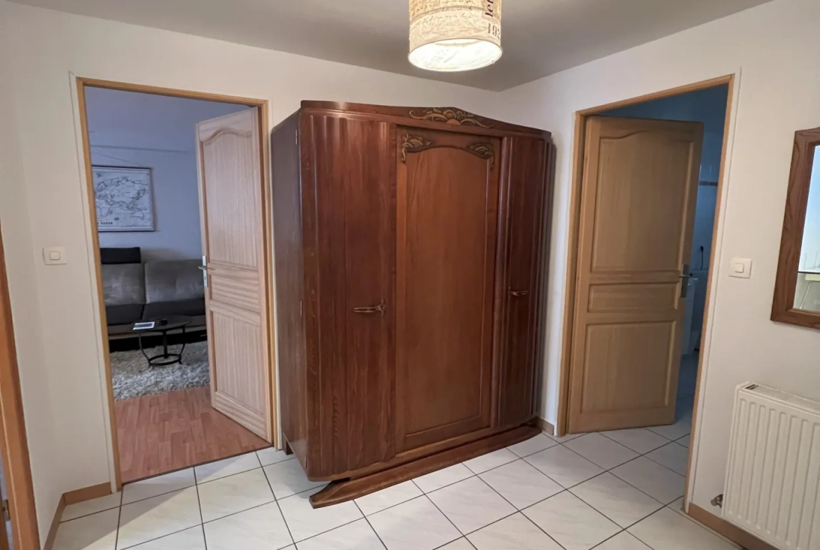 Vente d’un appartement F2 lumineux à Hirsingue, Alsace avec parking privé 