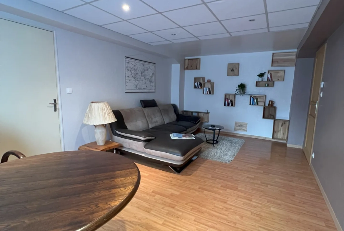 Vente d’un appartement F2 lumineux à Hirsingue, Alsace avec parking privé 