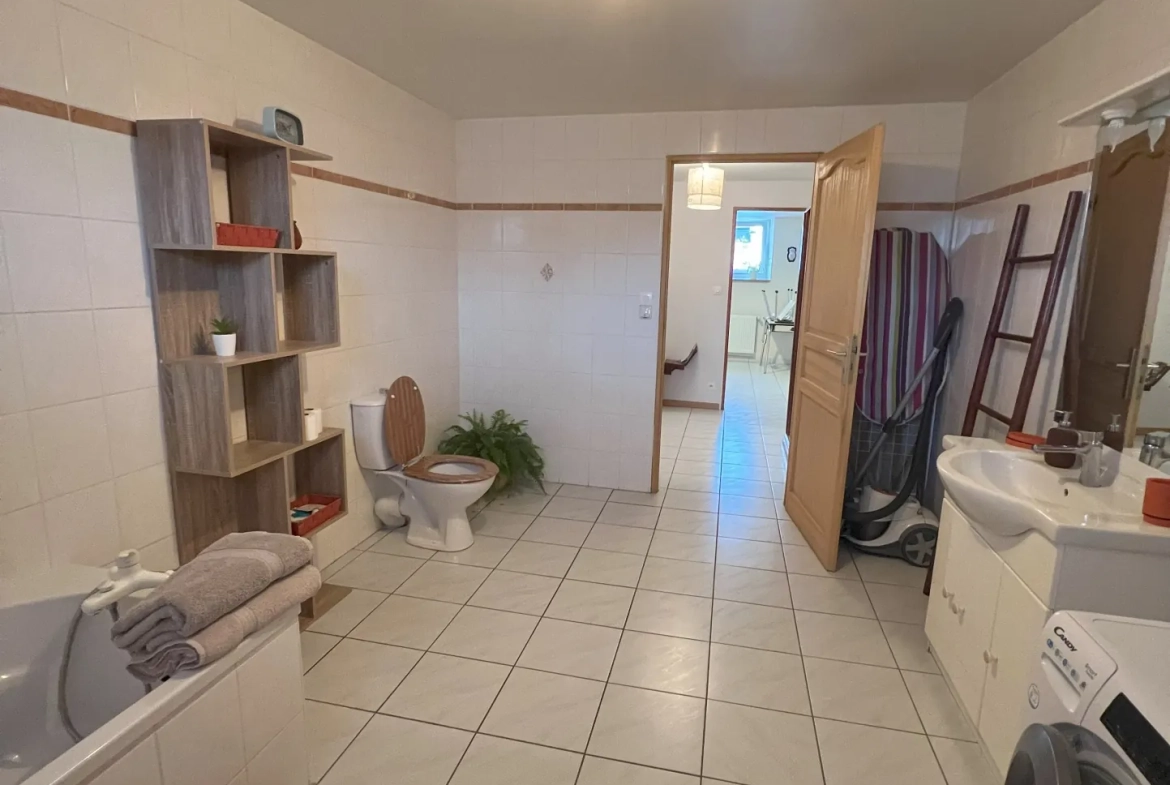 Vente d’un appartement F2 lumineux à Hirsingue, Alsace avec parking privé 
