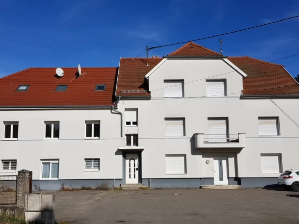 Vente d’un appartement F2 lumineux à Hirsingue, Alsace avec parking privé