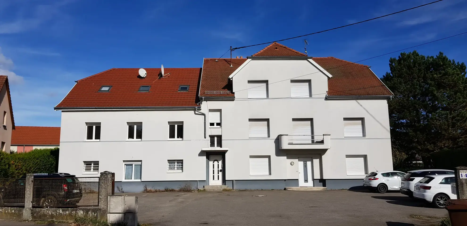 Vente d’un appartement F2 lumineux à Hirsingue, Alsace avec parking privé 