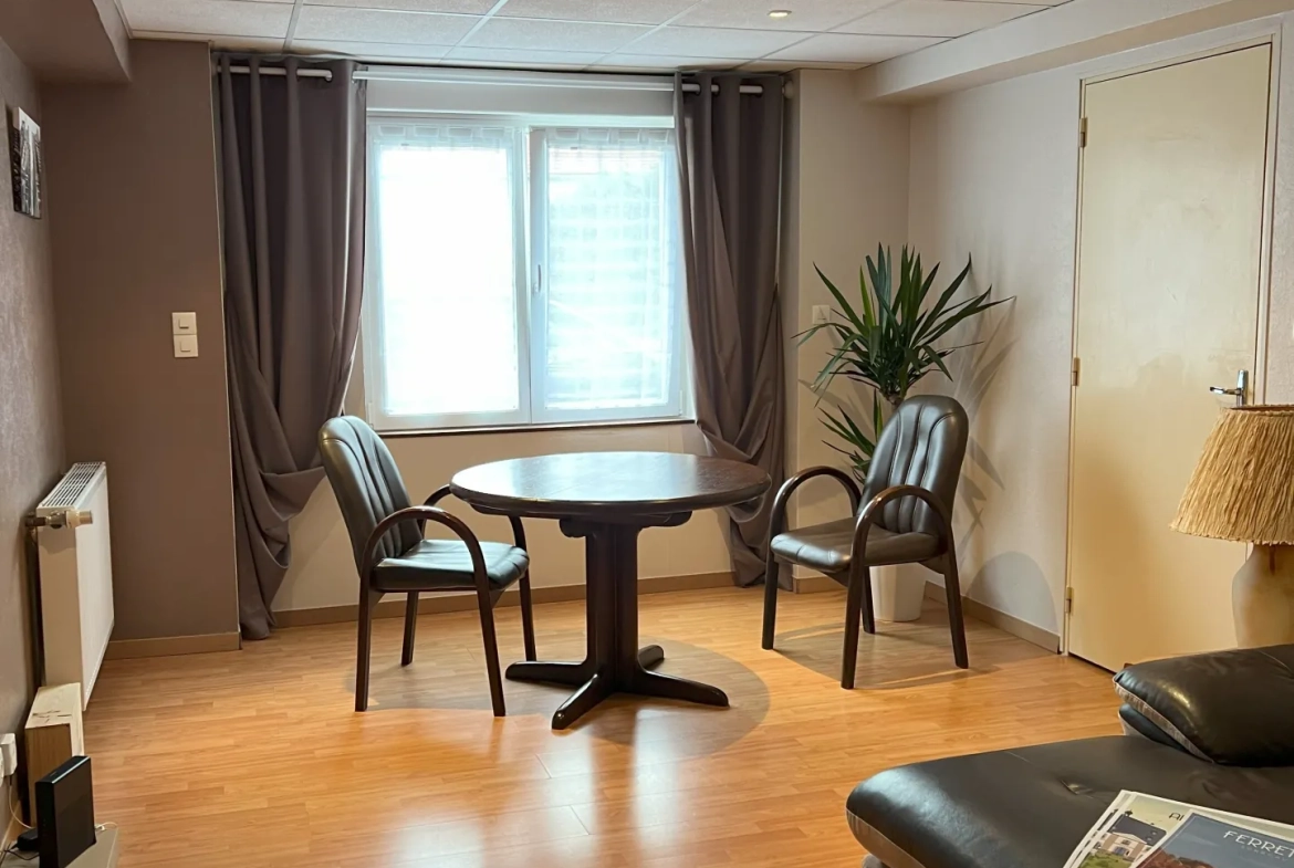 Vente d’un appartement F2 lumineux à Hirsingue, Alsace avec parking privé 