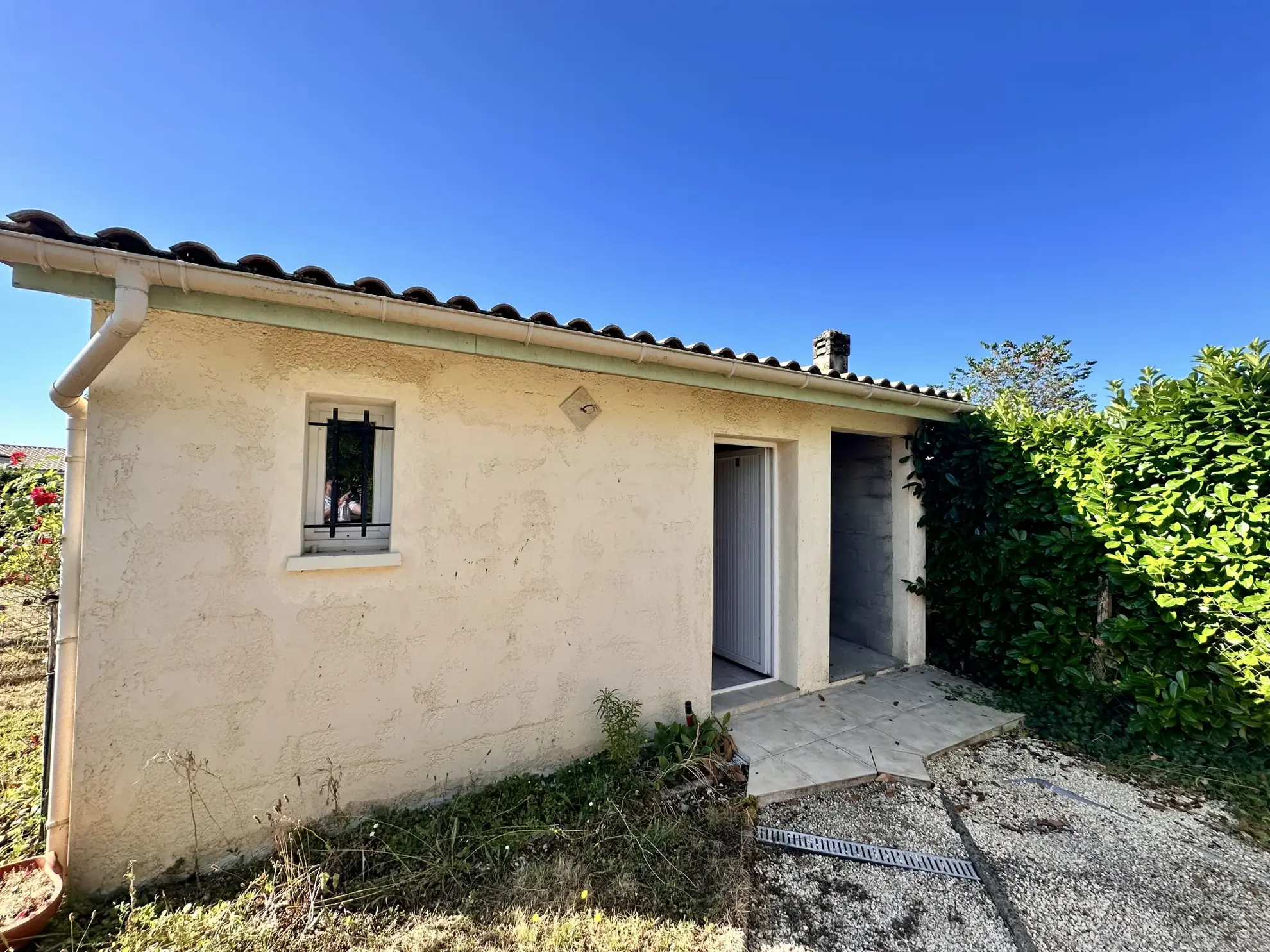 Maison de plain-pied à Bergerac avec studio indépendant et jardin clos 