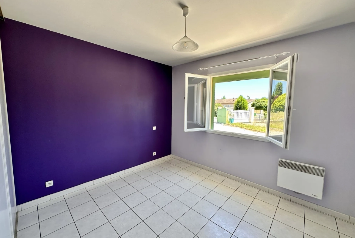 Maison de plain-pied à Bergerac avec studio indépendant et jardin clos 