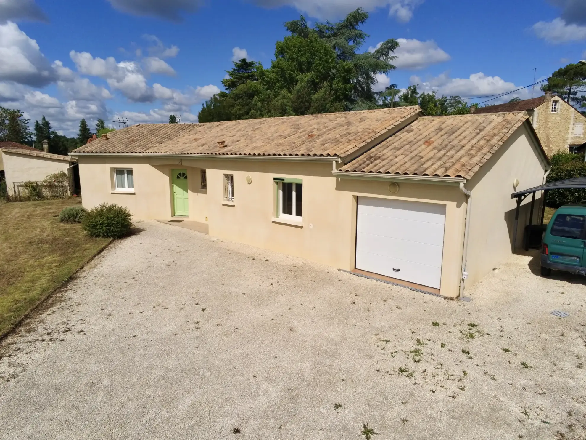 Maison de plain-pied à Bergerac avec studio indépendant et jardin clos 