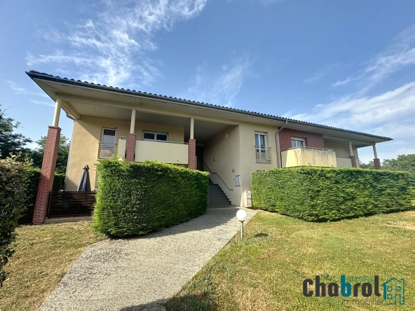 Appartement T2 loué à Fronton avec parking et balcon – Investissement idéal