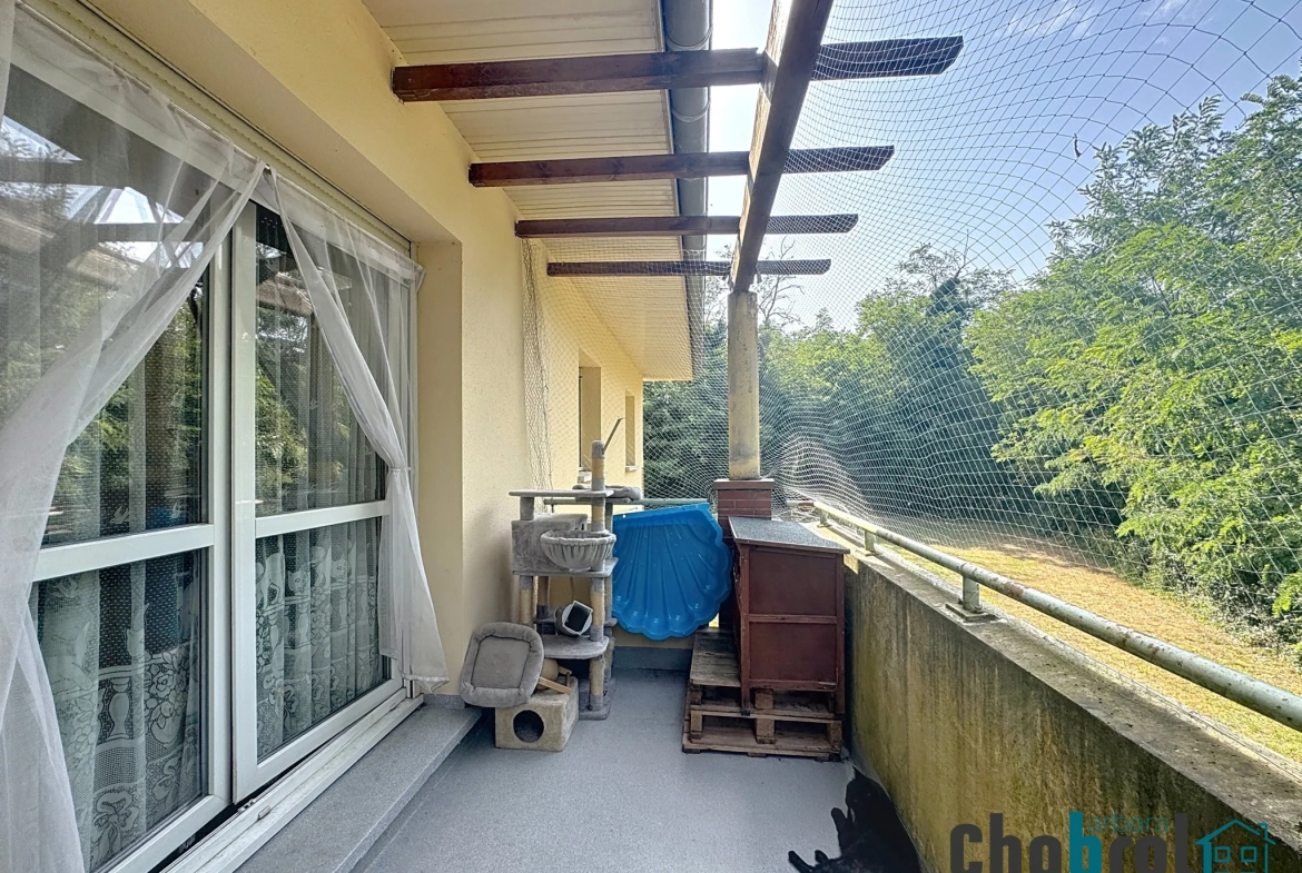 Appartement T2 loué à Fronton avec parking et balcon – Investissement idéal 