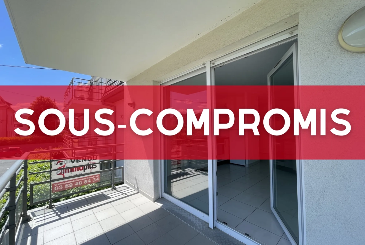 Appartements T3 à Sierentz avec terrasse couverte et parking 