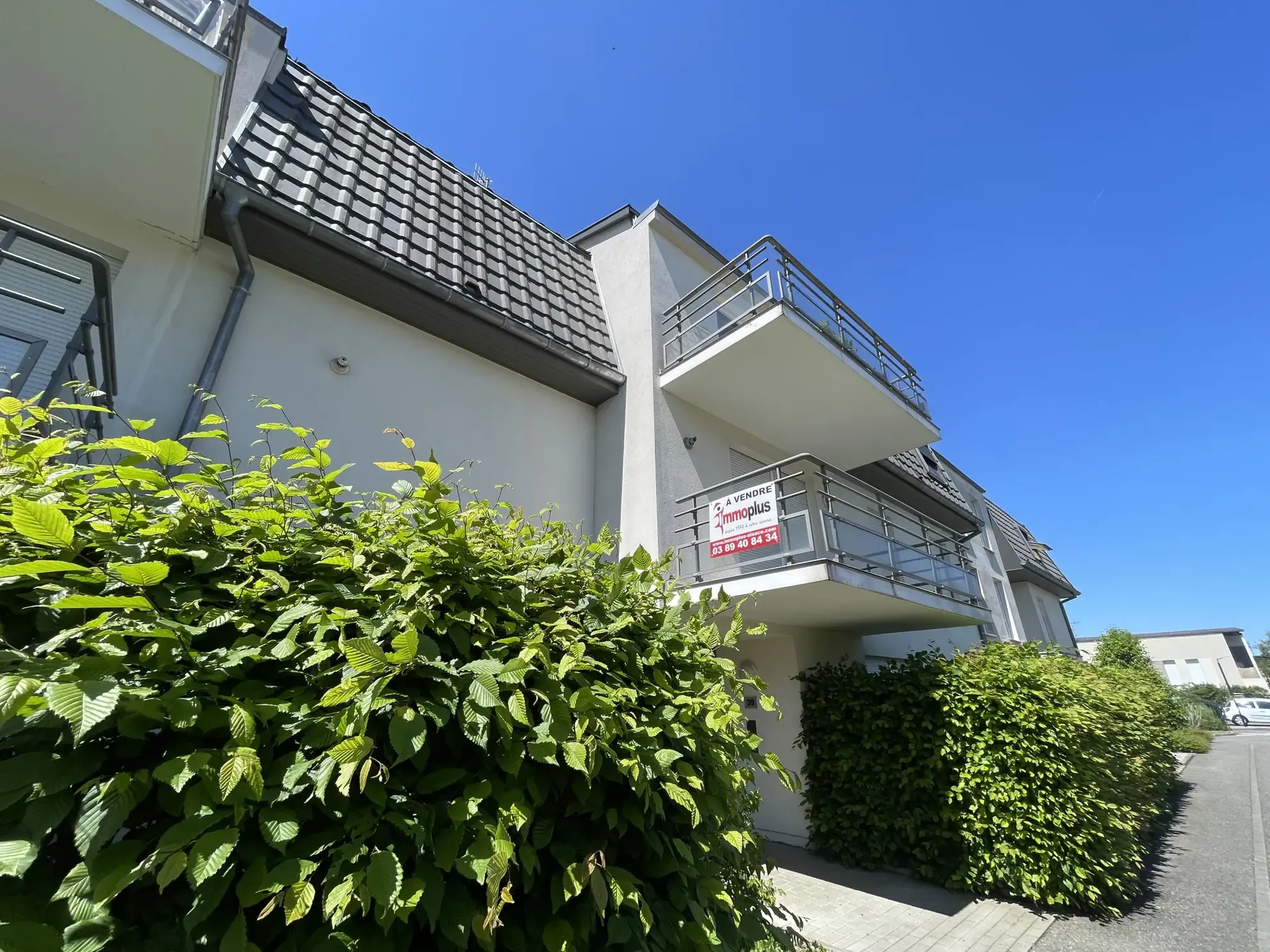 Appartements T3 à Sierentz avec terrasse couverte et parking 