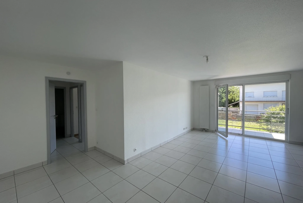 Appartements T3 à Sierentz avec terrasse couverte et parking 