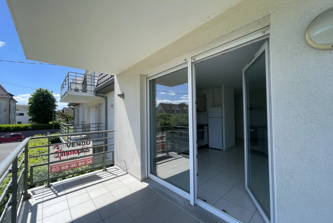 Appartements T3 à Sierentz avec terrasse couverte et parking 