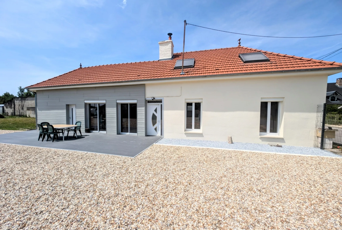 Maison rénovée de 204 m² avec 4 chambres et grand terrain à Charmont-sous-Barbuise 