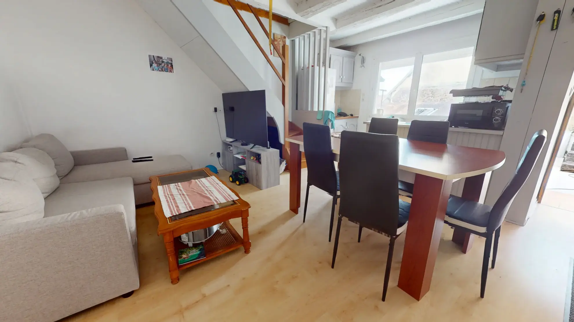 Immeuble de rapport à vendre à Orchamps avec 3 appartements loués 